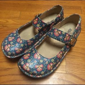 Alegria Paloma Mary Jane in Classic Pansy - Size 9